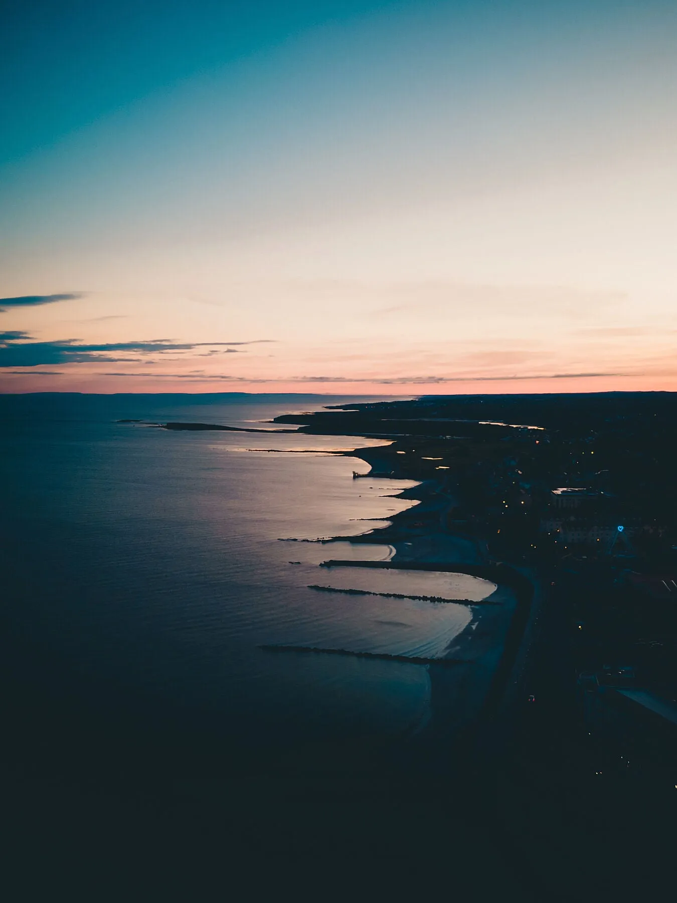 Blackrock, Salthill at Dusk.